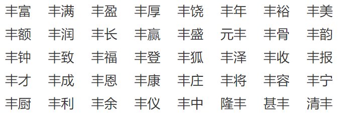 丰的偏旁部首是什么