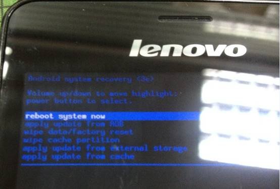 我的联想A520开不了机，怎样进入factory mode恢复出厂设置