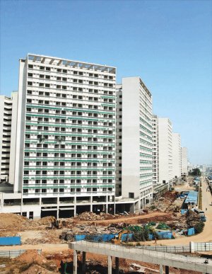 深圳大运村的功能分区