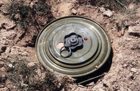 地雷 怎么会炸呢