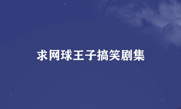 求网球王子搞笑剧集