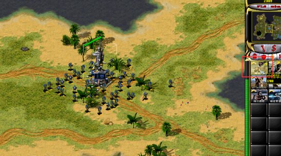 红警怎样空投建筑物