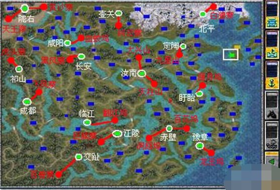 三国群英传7 山贼土匪位置