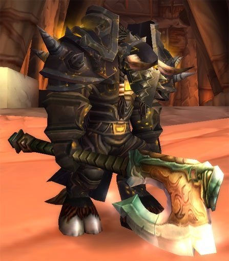 WOW鲜血熔炉掉的斧头？