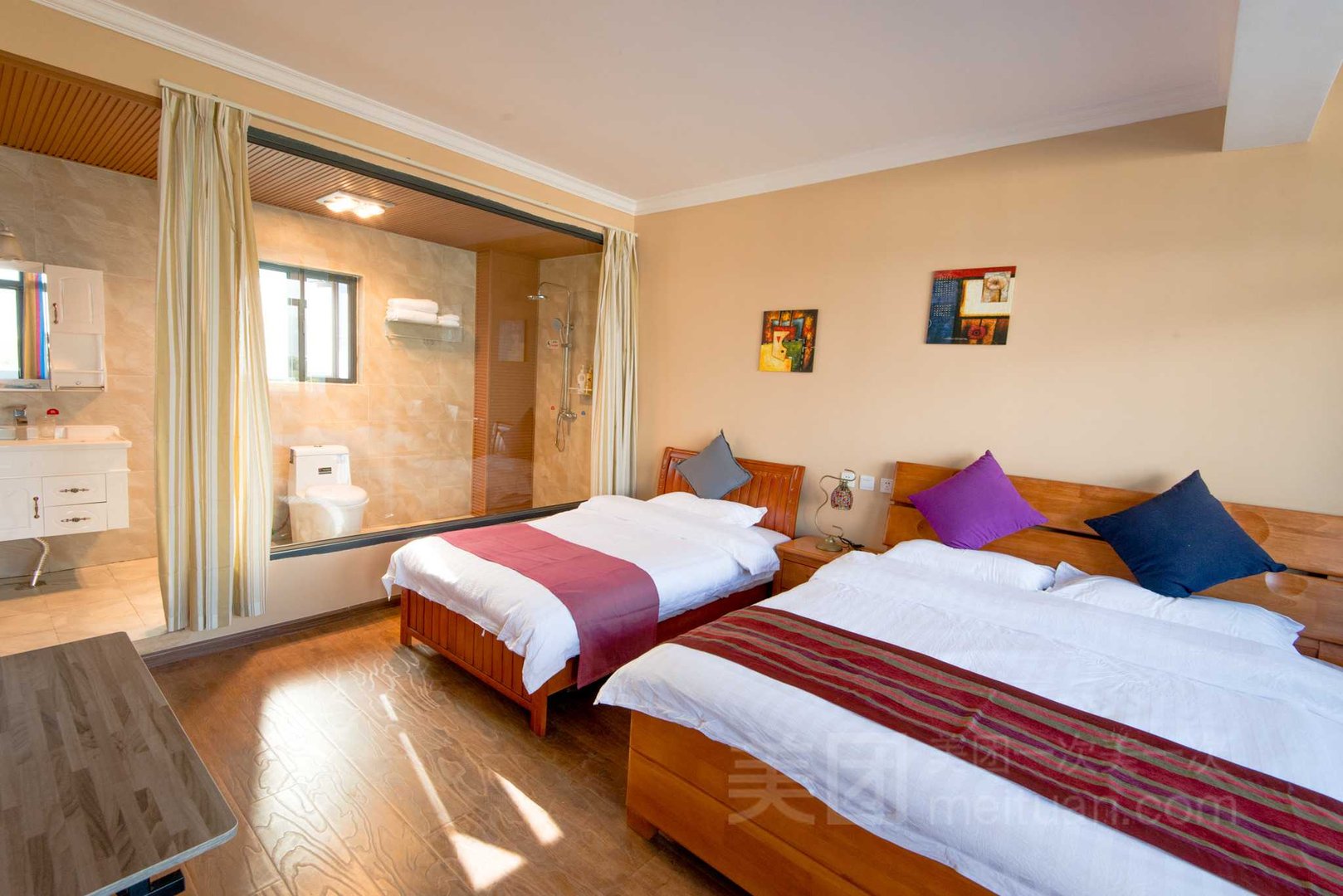 北京161客栈的酒店房间