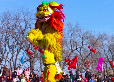 现存狮舞分为南狮、北狮两大类，其中娇憨可爱的是哪种？