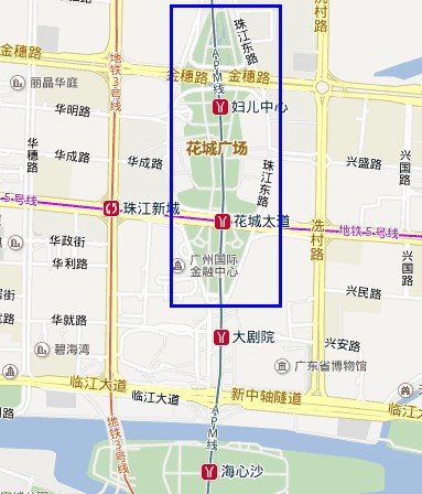 广州花城广场在哪里