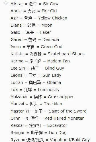 LOL:卢锡安为什么叫奥巴马? 国外网友热议中国玩家起的英雄外号!