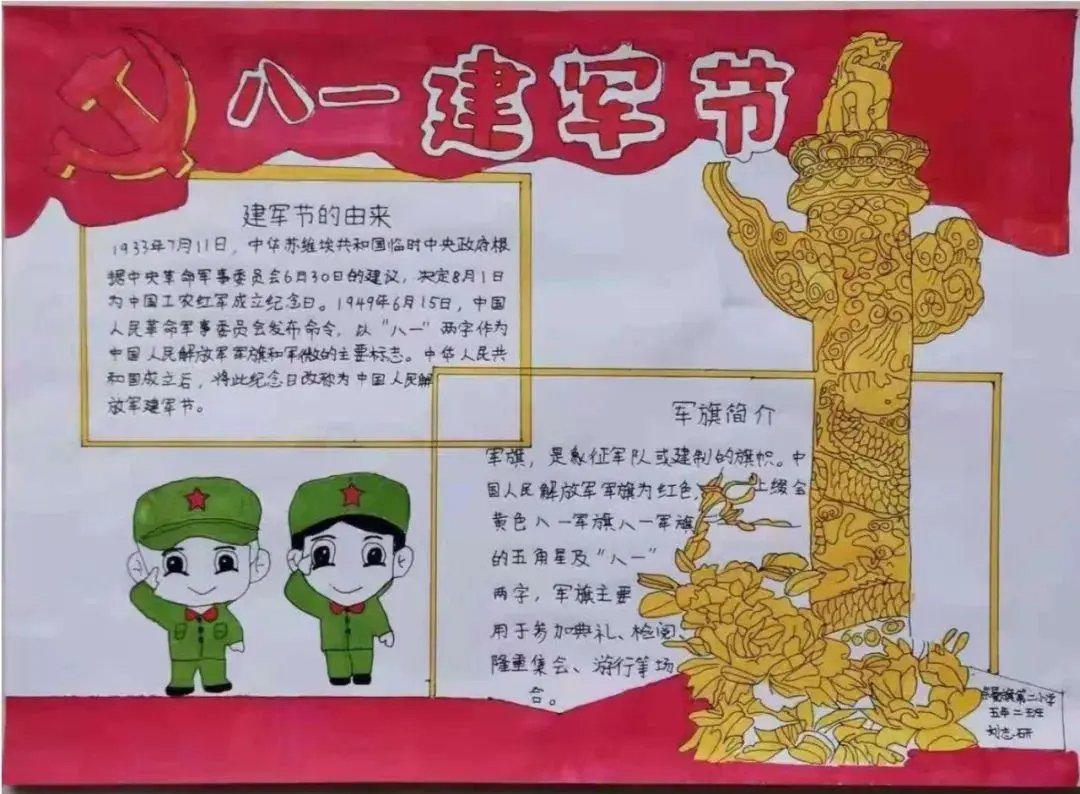 八一建军节简报