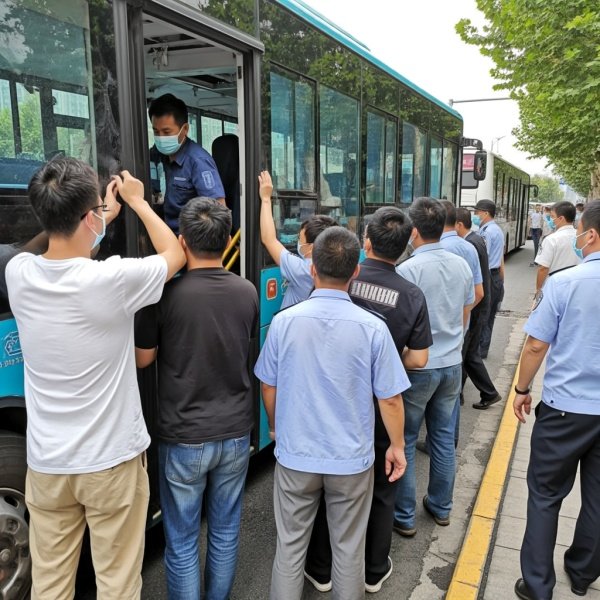 公交车上被人从后面撞入怎么办