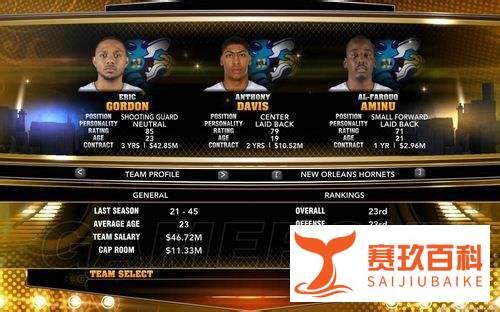 《NBA 2K13》王朝攻略