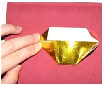 金银宝用纸怎么折