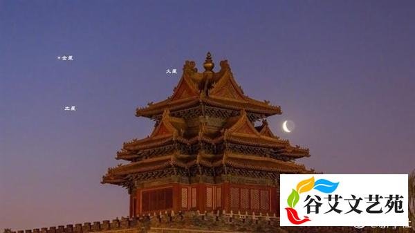 罕见!金火土月同框了 画面很壮观:下次重现2032年