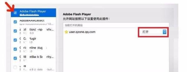 safari浏览器开启flash方法