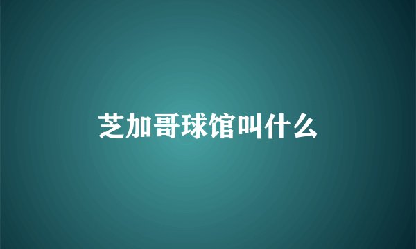 芝加哥球馆叫什么