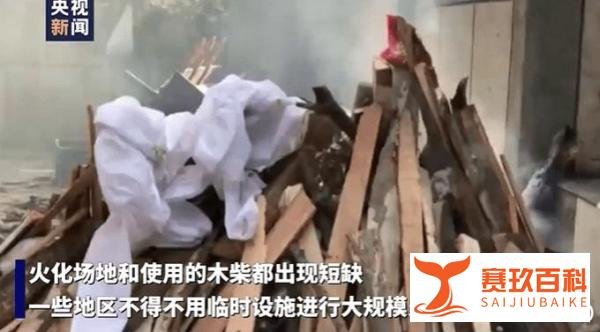 印度多个火葬场遗体积压 你有什么想说的
