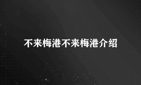 不来梅港不来梅港介绍