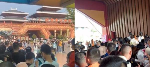 湖北一景区人太多游客大喊退票 这是咋情况？