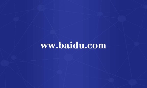 ww.baidu.com