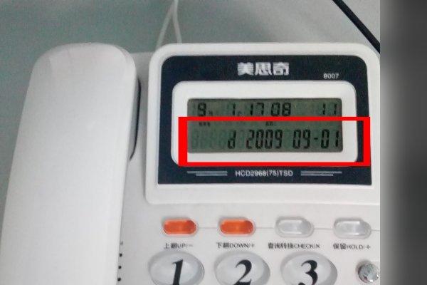 TCL电话怎么设置时间?