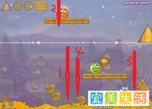 保护橙子3 31至40关攻略