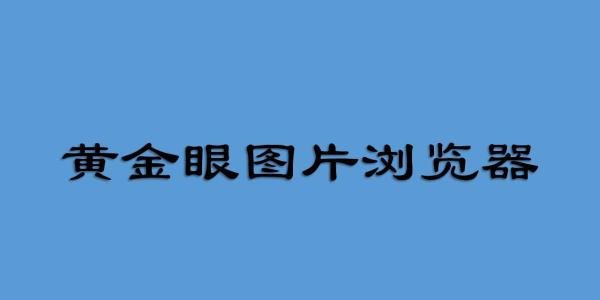 【电脑】黄金眼看图神器！