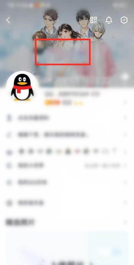 手机qq资料卡背景图片怎么保存