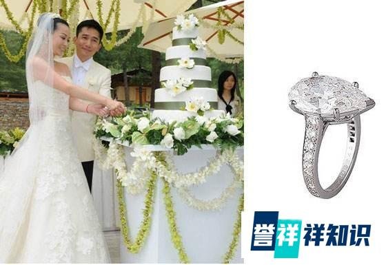 刘嘉玲梁朝伟12克拉梨形婚戒，明星为什么都偏爱梨形钻戒？