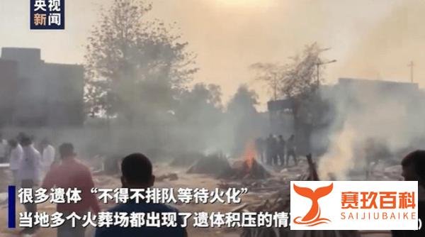 印度多个火葬场遗体积压 你有什么想说的