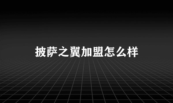 披萨之翼加盟怎么样