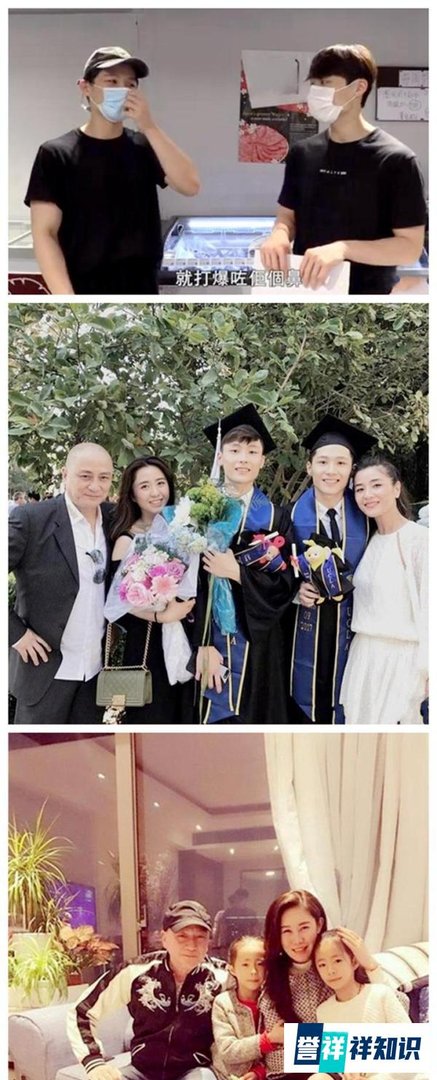汤镇业两儿子罕见出镜，被甄子丹签约做艺人，两人还开了一间肉铺