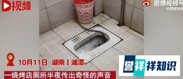 厕所突然钻出管子剧烈扭动 这是咋情况？