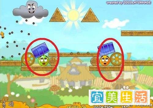 保护橙子3 31至40关攻略