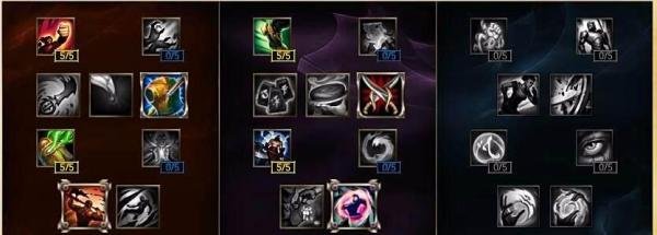 蛮王AP打野符文天赋