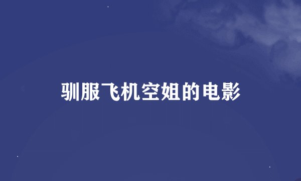 驯服飞机空姐的电影