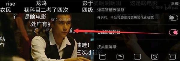B站哔哩哔哩怎么开启智能防挡弹幕_弹幕不遮挡脸
