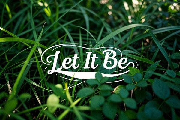 let it be歌词