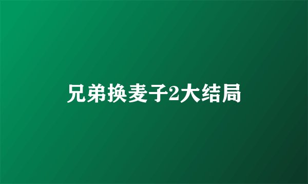 兄弟换麦子2大结局