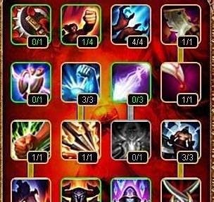 【lol】s4德邦总管 赵信天赋加点