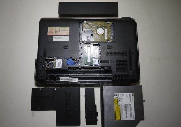 惠普compaq 515笔记本的拆解流程