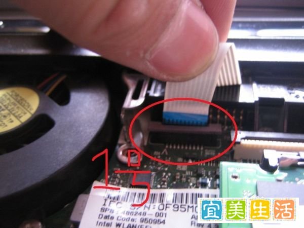 惠普笔记本拆机教程(6530B及类似系列)