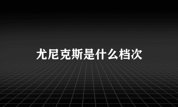 尤尼克斯是什么档次