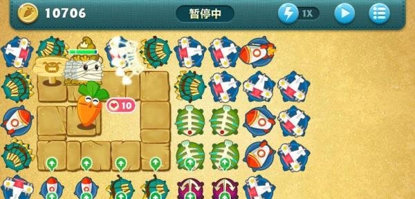 【保卫萝卜】挑战图 第45关 完美金萝卜通关攻略