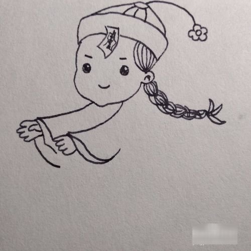 二爷僵尸怎么画
