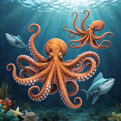 寻找一部关于八爪鱼，章鱼的电影！