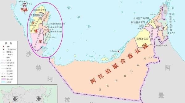 卡塔尔,迪拜,傻傻分不清楚?