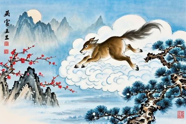 雪高三尺云上天,打一生肖