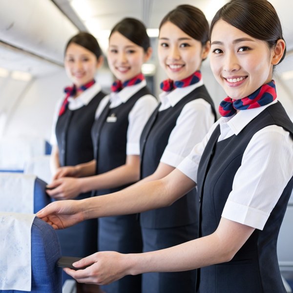 日本头等舱空姐的服务特色