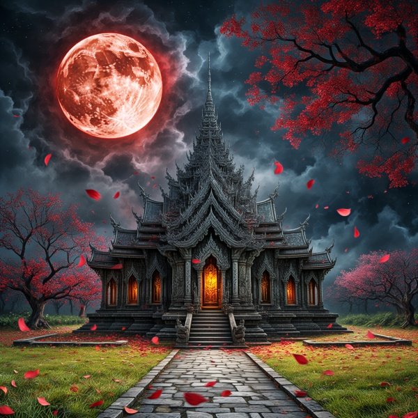 关于红月亮的传说