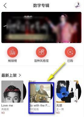 网易云音乐数字专辑怎么看卖了多少张